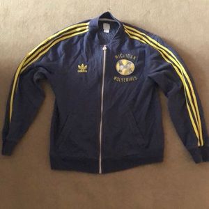 Michigan Adidas ZIP-Up Sweatshirt